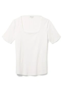 Tom Tailor Mit Struktur - T-Shirt Basic - Whisper White -Tom Tailor Winkel cc488b0a05664b6eae248e29b9fc97cc