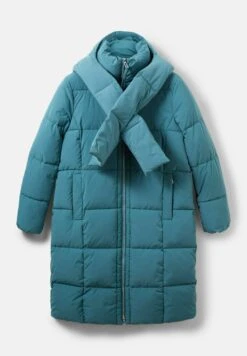 Tom Tailor Mit Abnehmbarem Schal - Winterjas - Pastel Teal -Tom Tailor Winkel cc49254e98be4f21b1eff4e8f9bc81b4