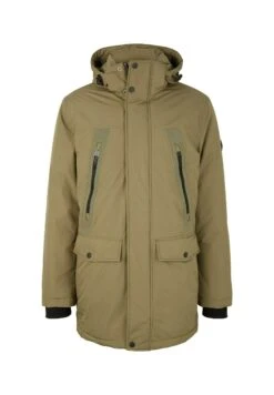 Tom Tailor Mit Abnehmbarer Kapuze - Parka - Dusty Olive Green -Tom Tailor Winkel cc535337e3e54300b261783e96e77a41