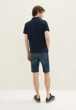 Tom Tailor Josh- Jeansshort - Used Dark Stone Blue Denim -Tom Tailor Winkel cca120629be34e76aa4bc9c5e1306680