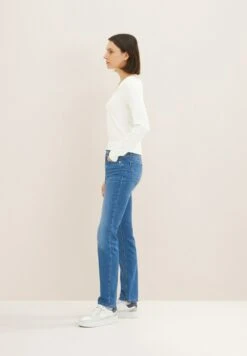Tom Tailor Alexa  - Straight Leg Jeans - Mid Stone Wash Denim -Tom Tailor Winkel ccdf058742744474a62f108a65f8b4d8