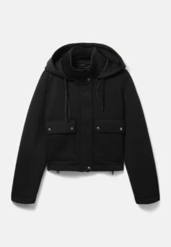 TOM TAILOR Denim Mit Kapuze  - Lichte Jas - Deep Black -Tom Tailor Winkel cd226dedfe60462fbad2b16a5866ee1e