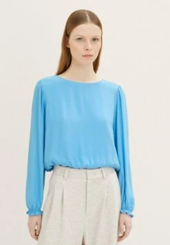TOM TAILOR Denim Mit Rückenschlitz - Blouse - Rainy Sky Blue