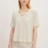 TOM TAILOR Denim Mit Schnürung - Blouse - Soft Beige Solid 1 TOM TAILOR Denim Mit Schnürung - Blouse - Soft Beige Solid -Tom Tailor Winkel cd3988e9419b48de821aab2af5ca2aa4