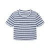 Tom Tailor Gestreiftes - T-Shirt Print - Navy Blue Summer Stripe -Tom Tailor Winkel cd9fbf2aa2044d8086fe90252458f872