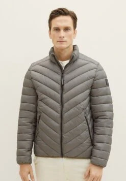 Tom Tailor LightweightMit Print - Jas - Olive Minimal Design