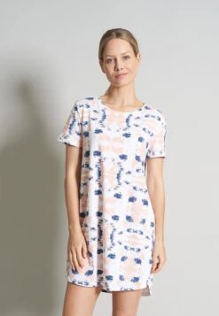 Tom Tailor Nachtjapon - Rot Hell Allover