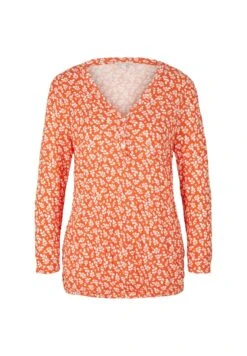 Tom Tailor Gemustertes - Blouse - Red Floral Design -Tom Tailor Winkel d0ac4c91e9b74e0fb5bd5aea3a57e87d