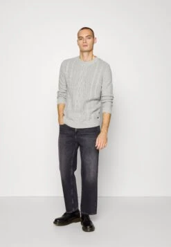 Tom Tailor Cosy Sweater - Trui -Grey Melange -Tom Tailor Winkel d0be0660bc194aa9b3be97b66ca8eacb
