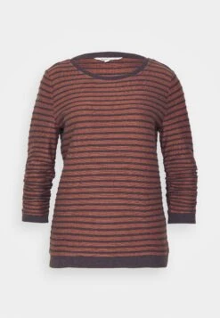 TOM TAILOR Denim Striped Jacquard- Sweater - Brown -Tom Tailor Winkel d0c940cf7c9f47f4b79c84ae7fa8799c