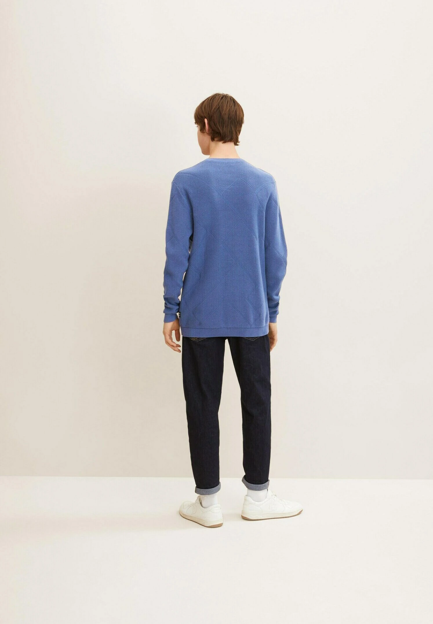 TOM TAILOR Denim Trui - Soft Light Beige 5 TOM TAILOR Denim Trui - Soft Light Beige - Afbeelding 3