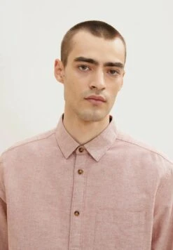 Tom Tailor Oxford- Overhemd - Chili Oil Red Chambray -Tom Tailor Winkel d10251d99a0d4b87bc33aafa97f41270