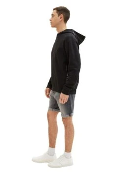 Tom Tailor Josh - Jeansshort - Used Mid Stone Grey Denim -Tom Tailor Winkel d189beaaecd74516acc23c418f58e168