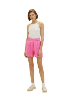 Tom Tailor Bermuda Mit - Shorts - Nouveau Pink -Tom Tailor Winkel d18b87ec382b46e0a8a346a761f106bd