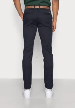 TOM TAILOR Denim With Belt - Chino - Sky Captain Blue -Tom Tailor Winkel d27e17e6ce0841bd9adb3fa726e7c6a1