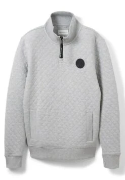 Tom Tailor Mit Steppmuster  - Sweater - Grey Heather Melange -Tom Tailor Winkel d2eab9c2128648109e6dc5d7a7430b44