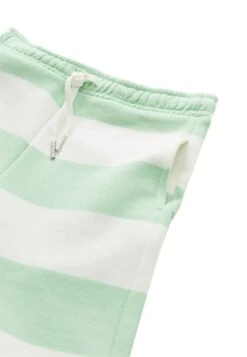 Tom Tailor Gestreifte - Trainingsbroek - White Green Stripe -Tom Tailor Winkel d326716467114d23886fd845ae953d4b