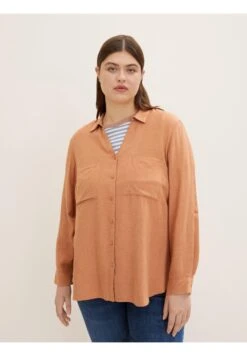 Tom Tailor Plus - Overhemdblouse - Canyon Sunset Red Melange
