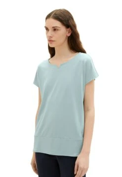 Tom Tailor T-Shirt Basic - Dusty Mint Blue -Tom Tailor Winkel d3f61fb6e19844f184e0a05ba2721e55