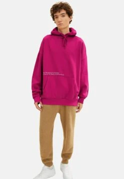 TOM TAILOR Denim Oversized Mit Print - Hoodie - Pure Magenta -Tom Tailor Winkel d4c8098367424071a95f65e83244f834
