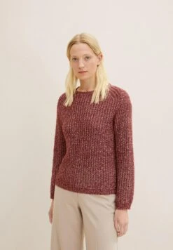 Tom Tailor Trui - Port Red Melange