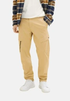 TOM TAILOR Denim Cargobroek - Brown Rice -Tom Tailor Winkel d62429daccb34dc5a72833c769bbc96d