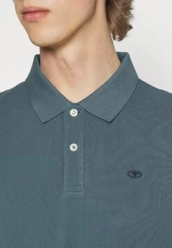 Tom Tailor Basic With Contrast - Poloshirt - Dusty Dark Teal -Tom Tailor Winkel d6ab83617f05481c9a2abf291b95258d