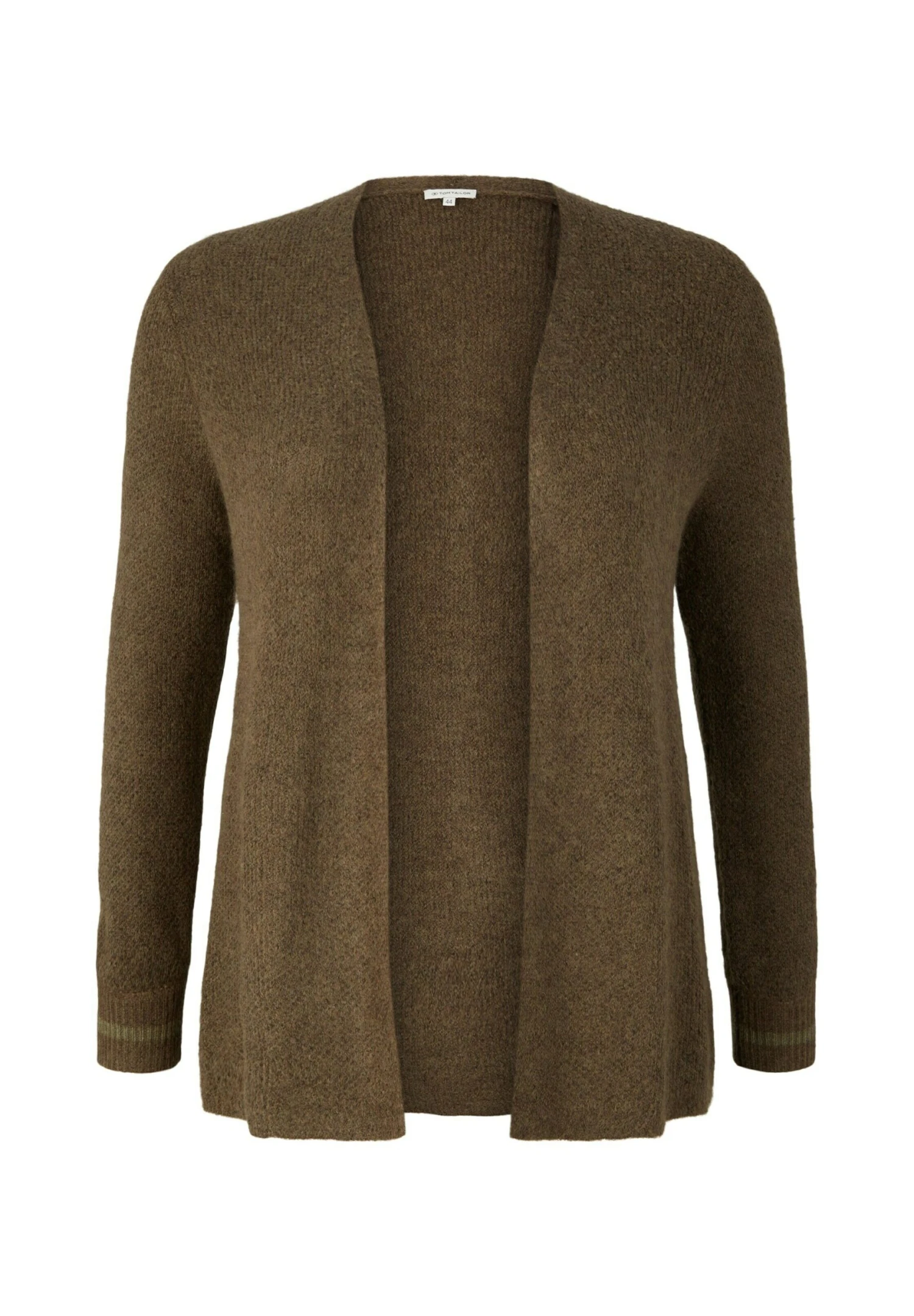 Tom Tailor Vest - Tarmac Khaki Melange 3 Tom Tailor Vest - Tarmac Khaki Melange