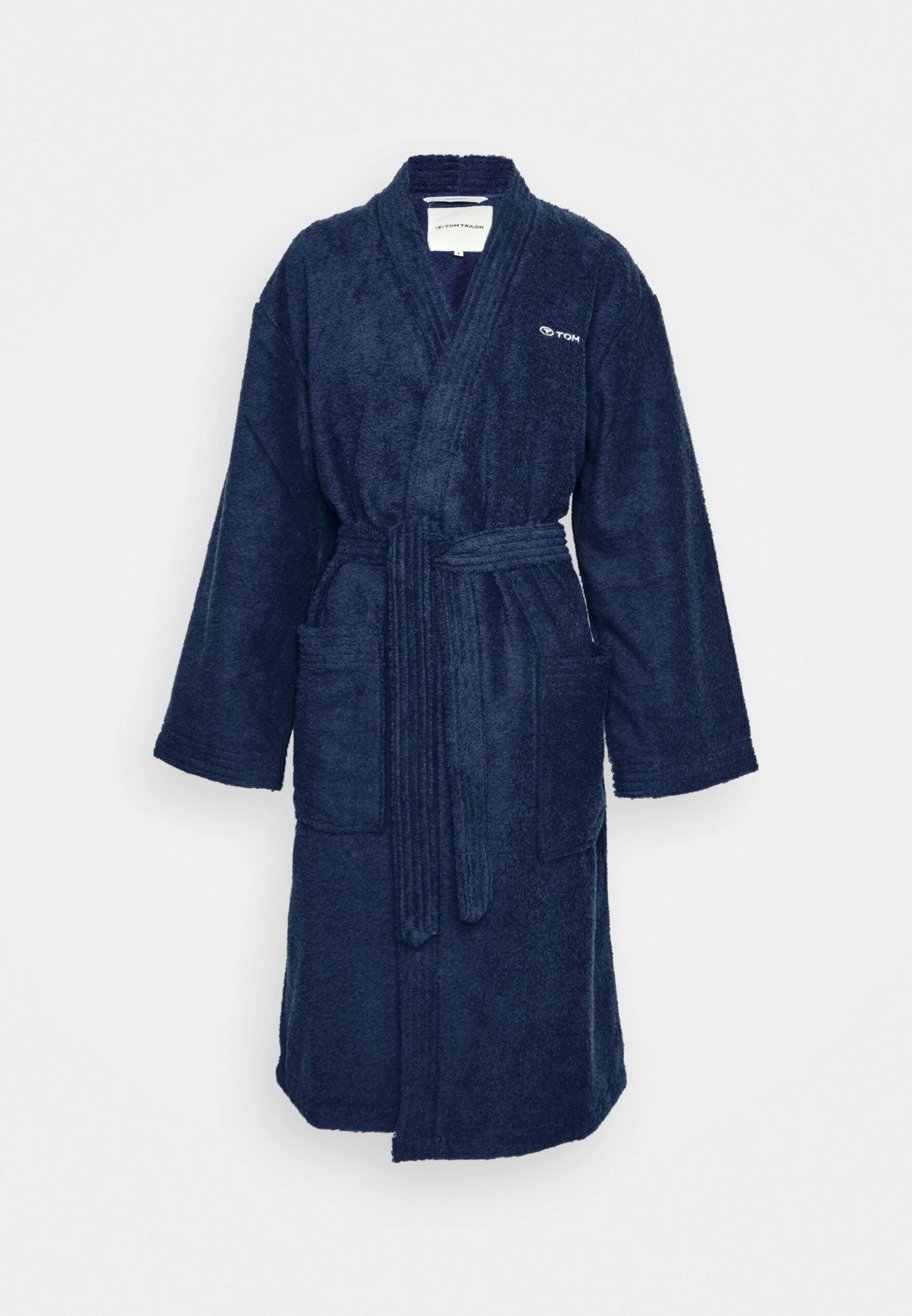 Tom Tailor Basic Kimono Unisex - Badjas - Navy 7 Tom Tailor Basic Kimono Unisex - Badjas - Navy - Afbeelding 5
