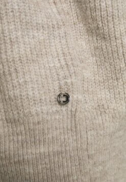 TOM TAILOR Denim Cosy Mock Neck - Trui - Cloud Grey/Melange -Tom Tailor Winkel d73c06602bfd450a80db6763bd0dea4b