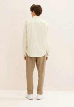 TOM TAILOR Denim Mit Aufgesetzten Brusttaschen - Overhemd - Soft Light Beige -Tom Tailor Winkel d787b3ce1038433d91e5e6bd1fd29d41