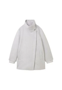 Tom Tailor Mit Stehkragen - Mantel - Soft Light Grey Melange -Tom Tailor Winkel d7bea979300a4cf79e81647f4da91840