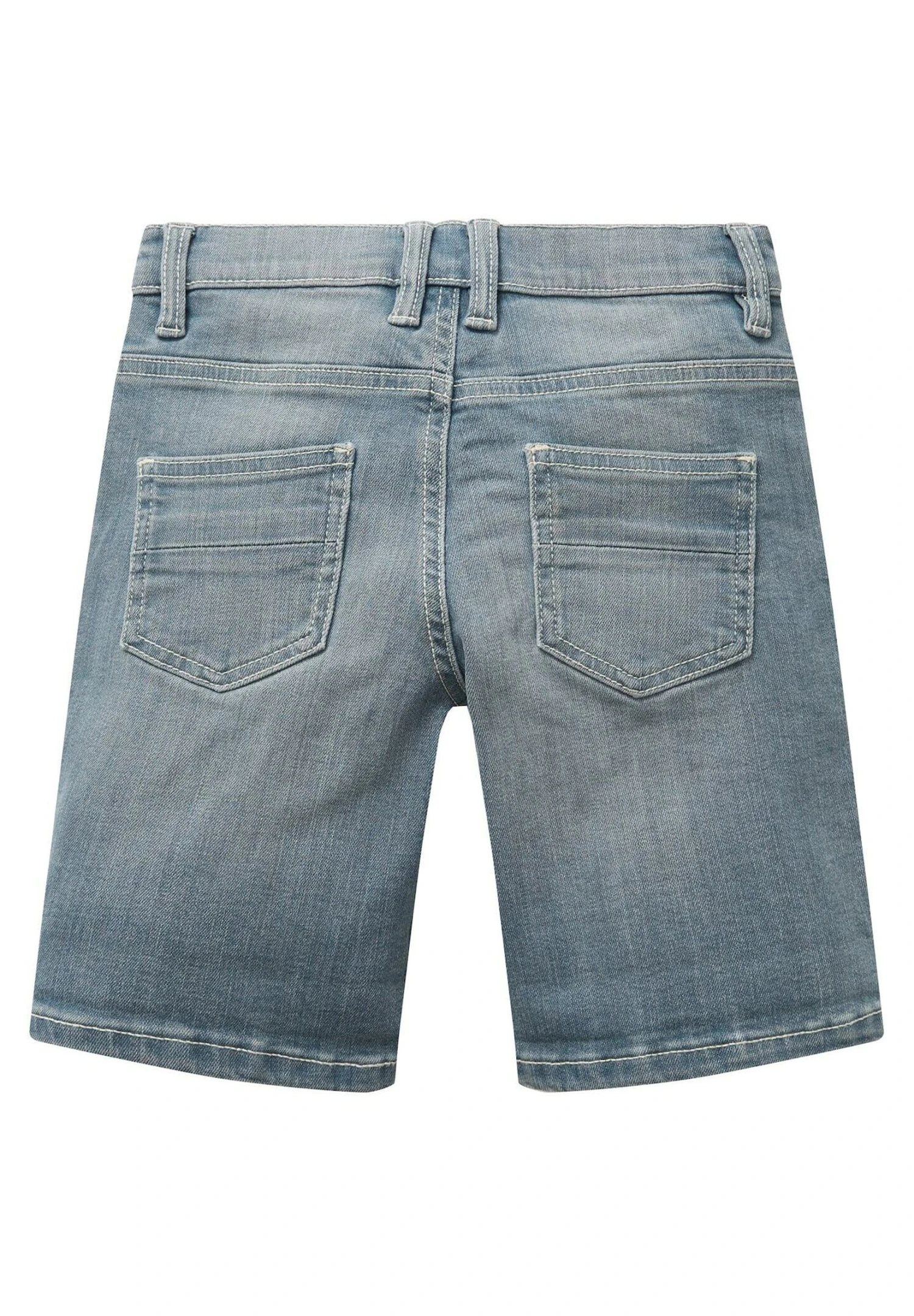 Tom Tailor Jeansshort - Blue Grey Denim 4 Tom Tailor Jeansshort - Blue Grey Denim - Afbeelding 2