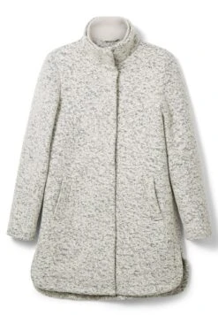 TOM TAILOR Denim Bouclé - Mantel - Grey Black Boucle -Tom Tailor Winkel d8107c9981f24813a18d162f82b74775