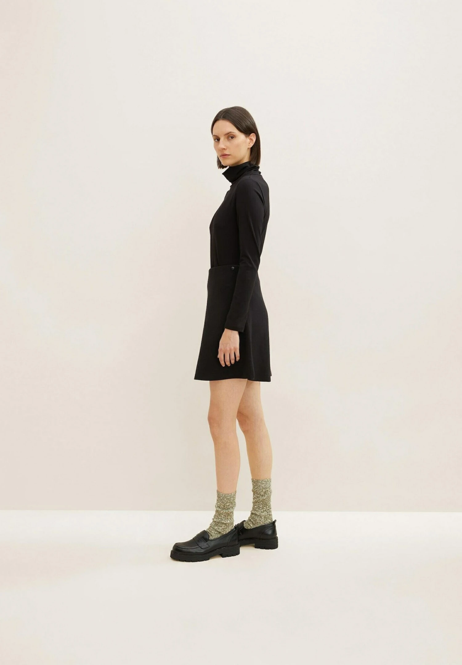 Tom Tailor Ottoman - A-Lijn Rok - Deep Black 8 Tom Tailor Ottoman - A-Lijn Rok - Deep Black - Afbeelding 6