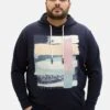 Tom Tailor Printed - Hoodie - Sky Captain Blue -Tom Tailor Winkel d991513a9cb94345991fe97cde53438d