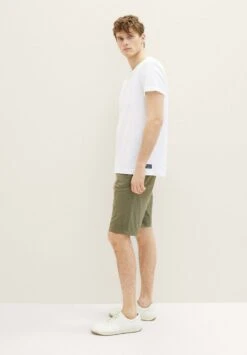 Tom Tailor Bermuda - Shorts - Dusty Olive Green -Tom Tailor Winkel d9b007cffadf44e9a081ddc8307aadf3