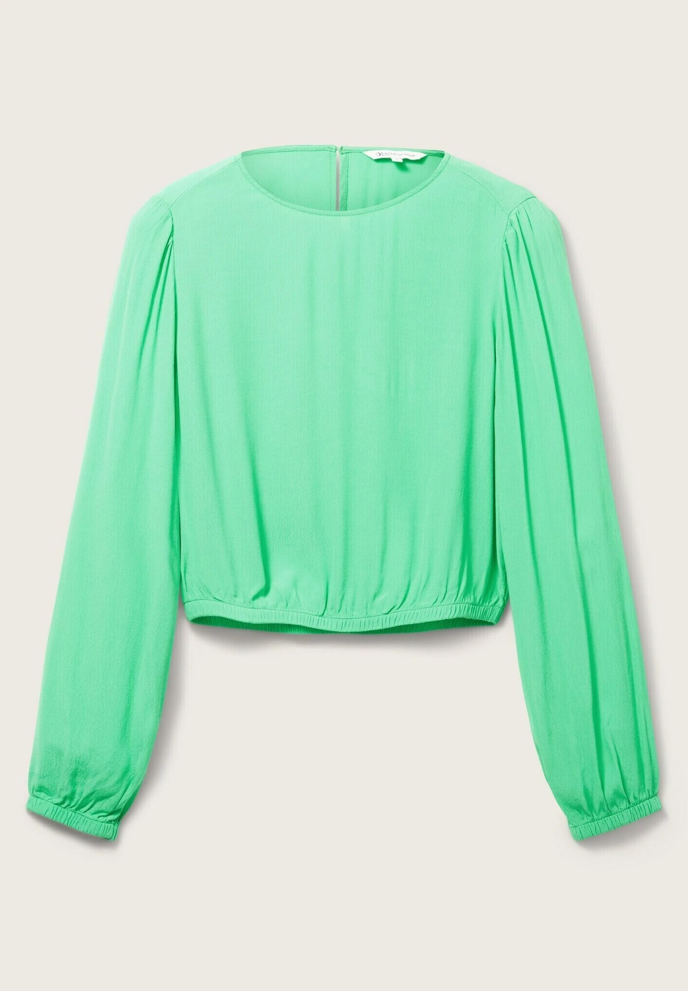 TOM TAILOR Denim Mit Rückenschlitz - Blouse - Strong Green 10 TOM TAILOR Denim Mit Rückenschlitz - Blouse - Strong Green - Afbeelding 8