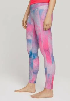Tom Tailor Legging - Offwhite Neonpink -Tom Tailor Winkel d9dfce882e63425fb862dec9d27257af