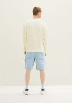 TOM TAILOR Denim Jeansshort - Used Bleached Blue Denim -Tom Tailor Winkel da654c7934434583898fc0e9135f1098