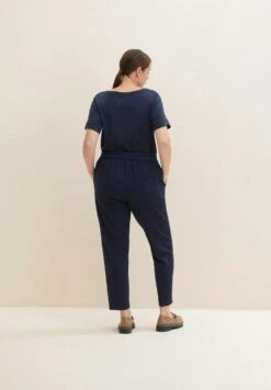 Tom Tailor Mit Karomuster  - Broek - Printed Big Navy Grid Check -Tom Tailor Winkel daa1de664c2f411b9fff6b27d5aff8b6