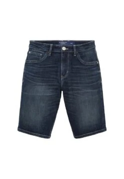 Tom Tailor Josh - Jeansshort - Used Dark Stone Blue Denim -Tom Tailor Winkel dad1c20171d3491694de103243b453bc