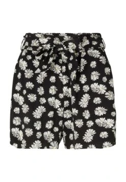 TOM TAILOR Denim Mit Blumenmuster Und Integriertem Gürtel - Shorts - Black Daisy Print -Tom Tailor Winkel db22901ce5f64dd6a12b206f86d96dfe