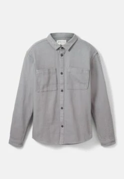 TOM TAILOR Denim Relaxed Fit - Overhemd - Explicit Grey -Tom Tailor Winkel db452e0a60a2444a9ad2e54314261469