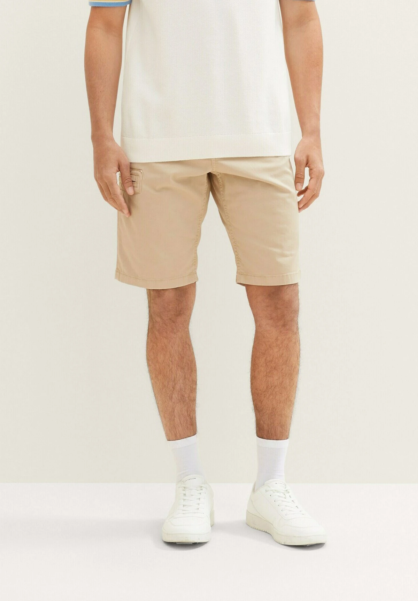 Tom Tailor Bermuda - Shorts - Caramel Beige 3 Tom Tailor Bermuda - Shorts - Caramel Beige