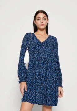 TOM TAILOR Denim V-Neck Babydoll Dress - Jurk - Navy Blue 11 TOM TAILOR Denim V-Neck Babydoll Dress - Jurk - Navy Blue -Tom Tailor Winkel db60ab0ae9274c1792fe675153095ec6