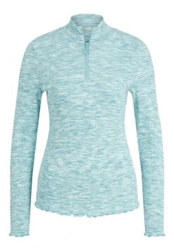 TOM TAILOR Denim Longsleeve - Reef Blue Spacedye