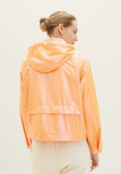 Tom Tailor Imitatieleren Jas - Orange Pearl -Tom Tailor Winkel dc2d8839ea834517818e7d974694ee67