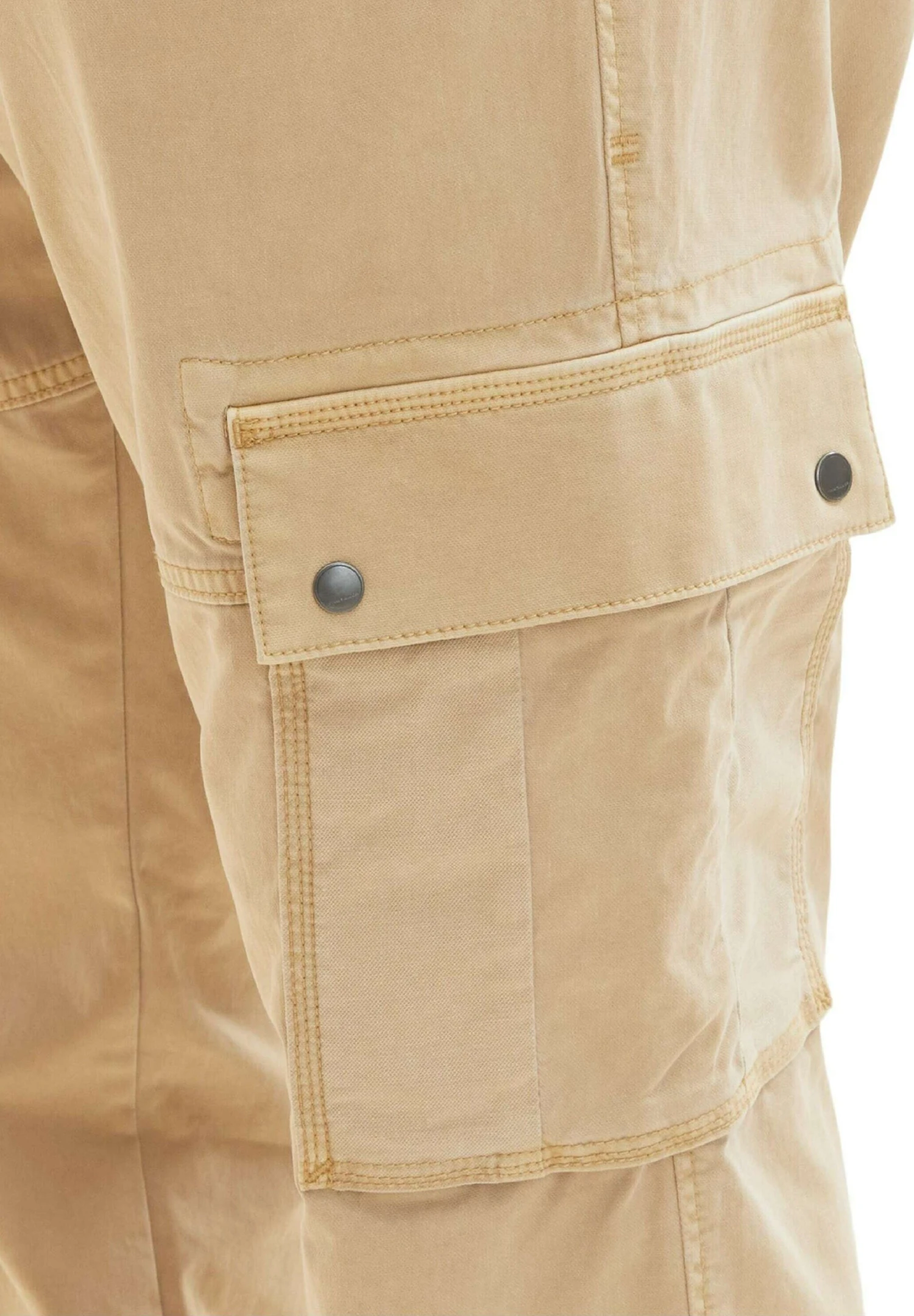 Tom Tailor Plus - Cargobroek - Caramel Beige 9 Tom Tailor Plus - Cargobroek - Caramel Beige - Afbeelding 7