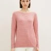 Tom Tailor Gemustertes Mit Schleife - Longsleeve - Pink Beige Stripe -Tom Tailor Winkel dc8fe750fff949f4ac20825fbe95510b